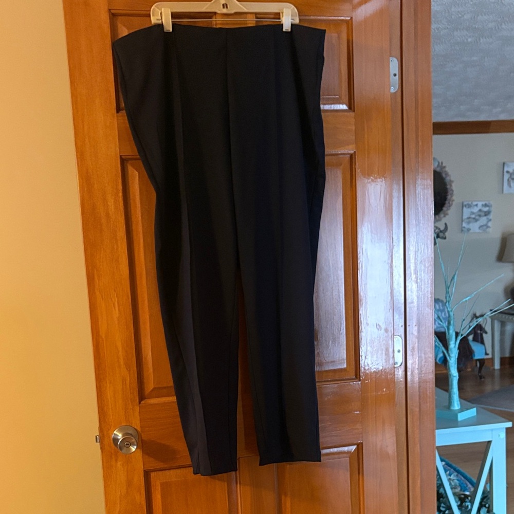 Ruby Rd. Classic Black Straight Leg Pants